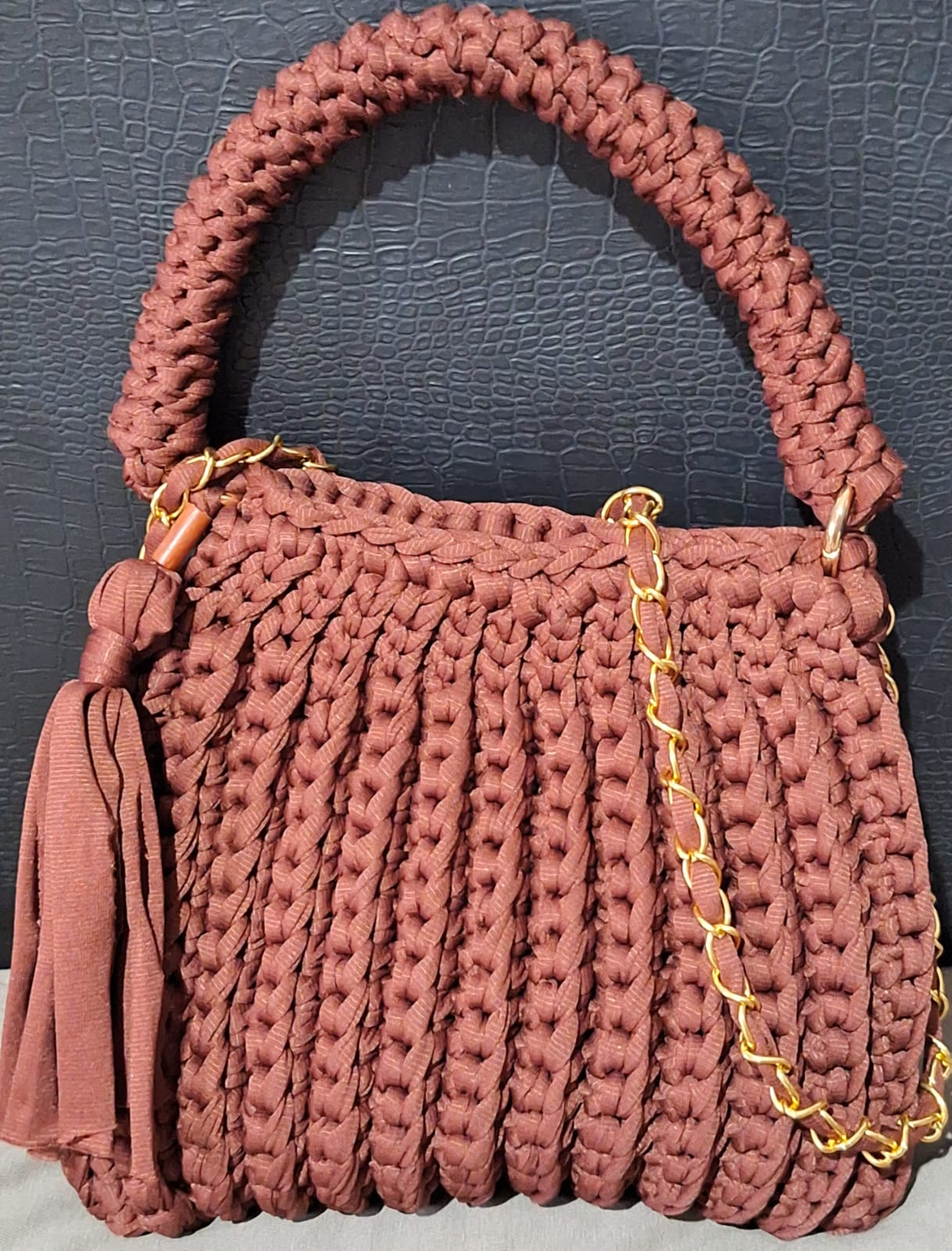 Tiracolo Rose com Franjas